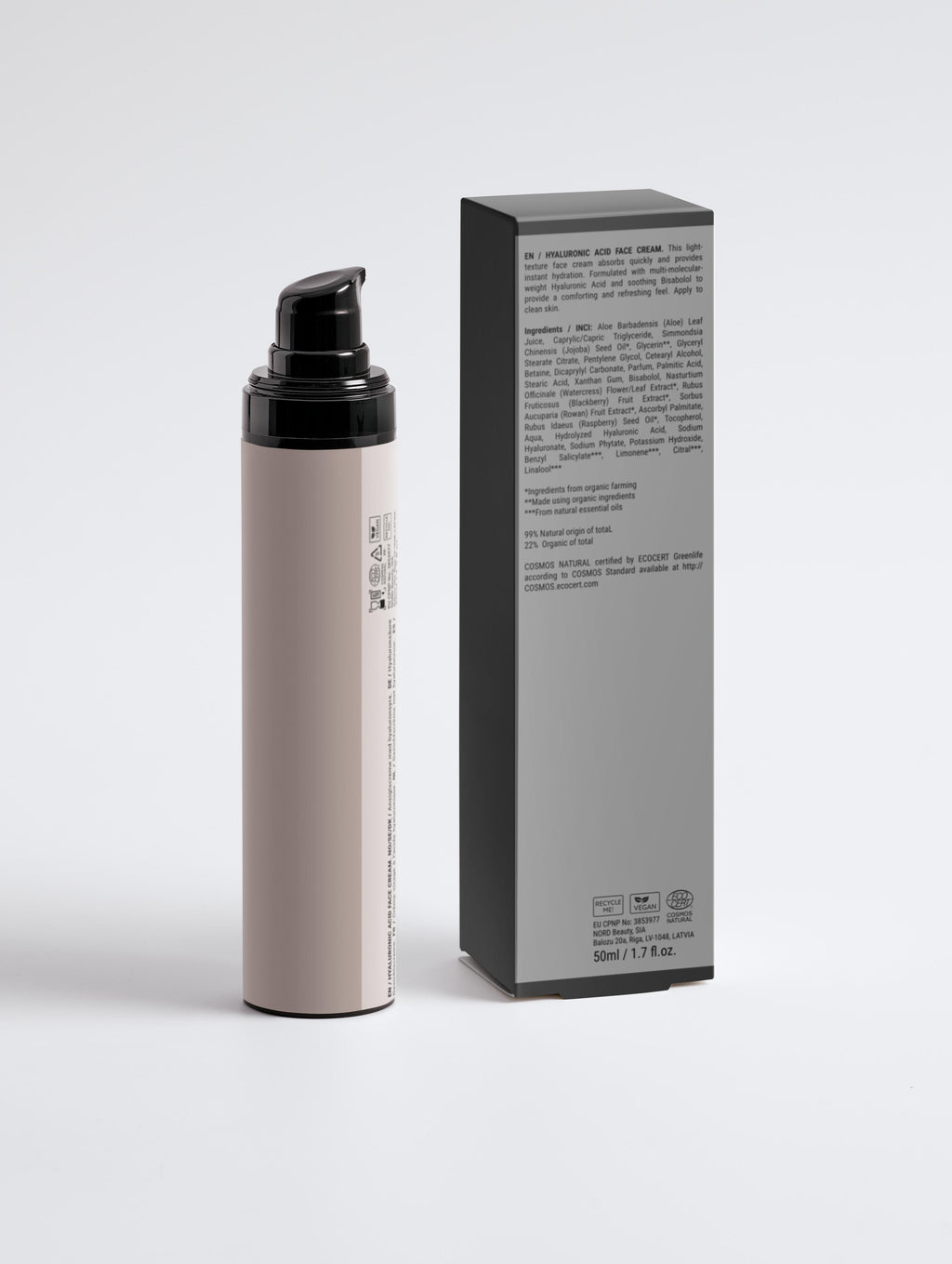 Hyaluronic Acid Face Cream for Men
