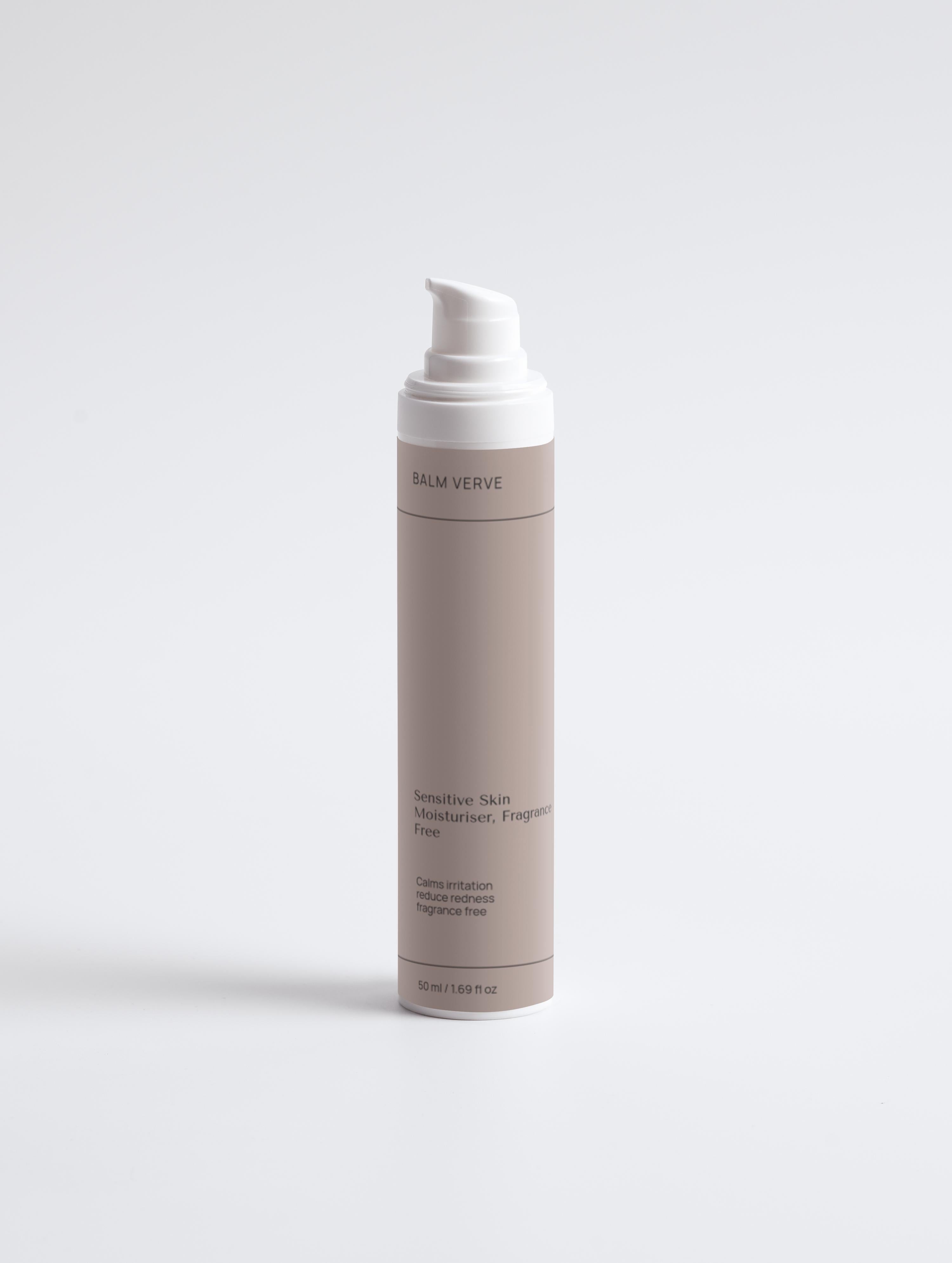Sensitive Skin Moisturiser, Fragrance Free